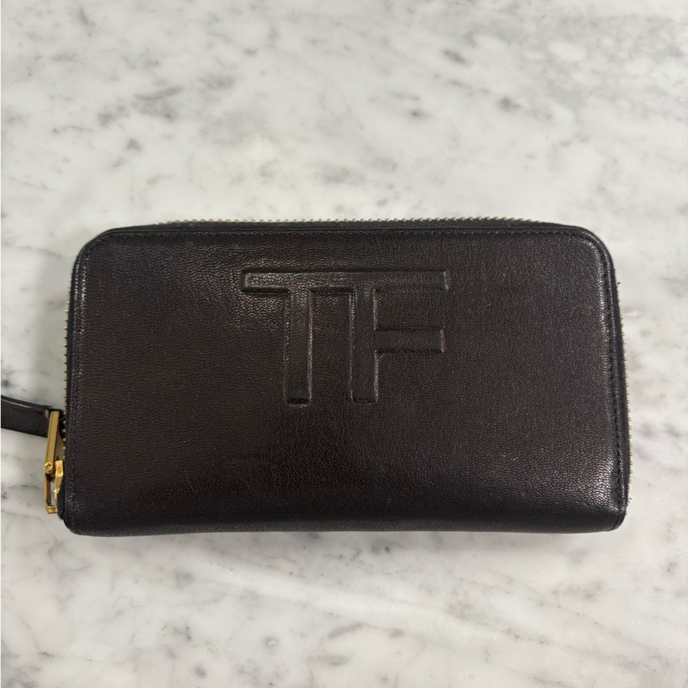 Tom Ford Black Leather Wallet